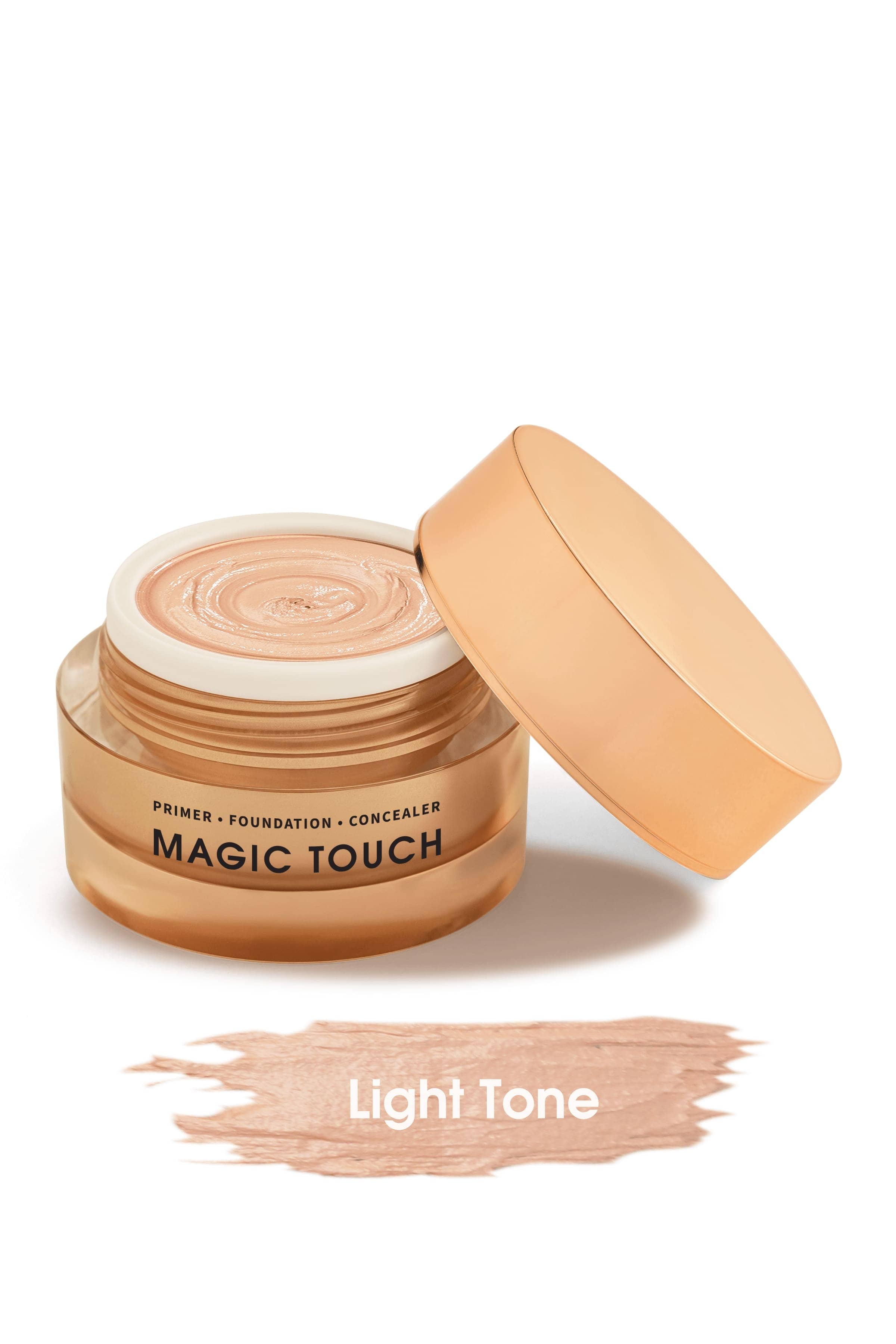 MAGIC TOUCH PRIMER • FOUNDATION • CONCEALER LIGHT TONE