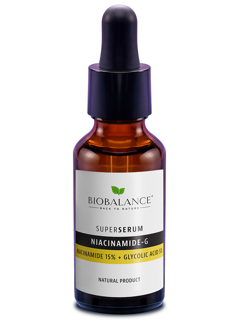 NIACINAMIDE-G SUPER SERUM 	NIACINAMIDE 15% + GLYCOLIC ACID 5%