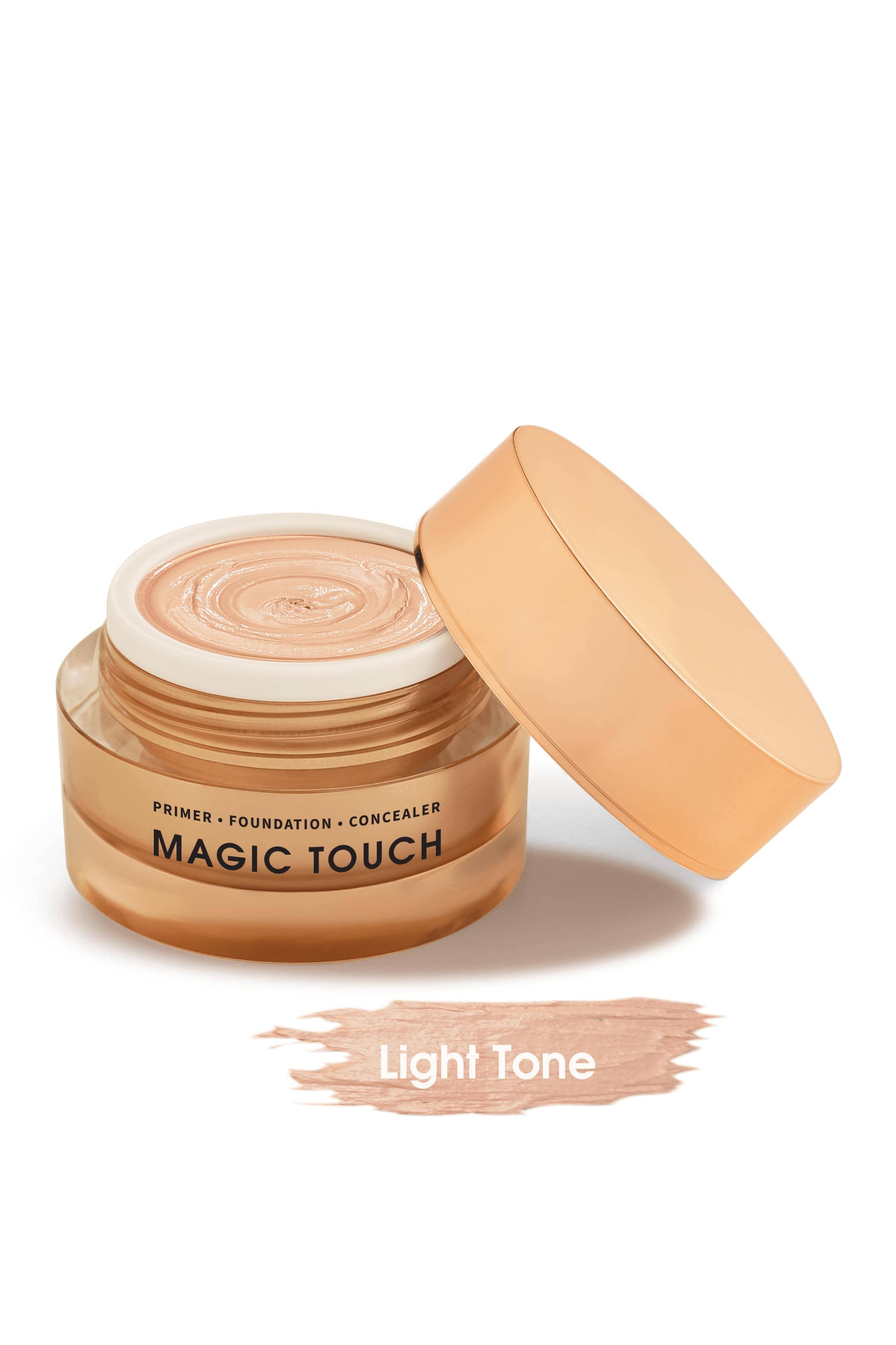 MAGIC TOUCH PRIMER • FOUNDATION • CONCEALER LIGHT TONE