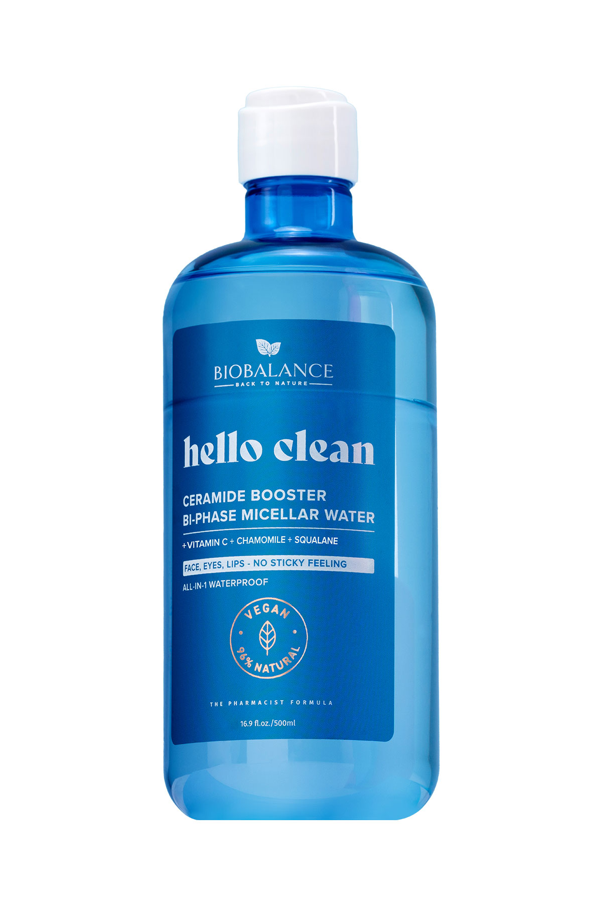 HELLO CLEAN CERAMIDE BOOSTER BI-PHASE MICELLAR WATER